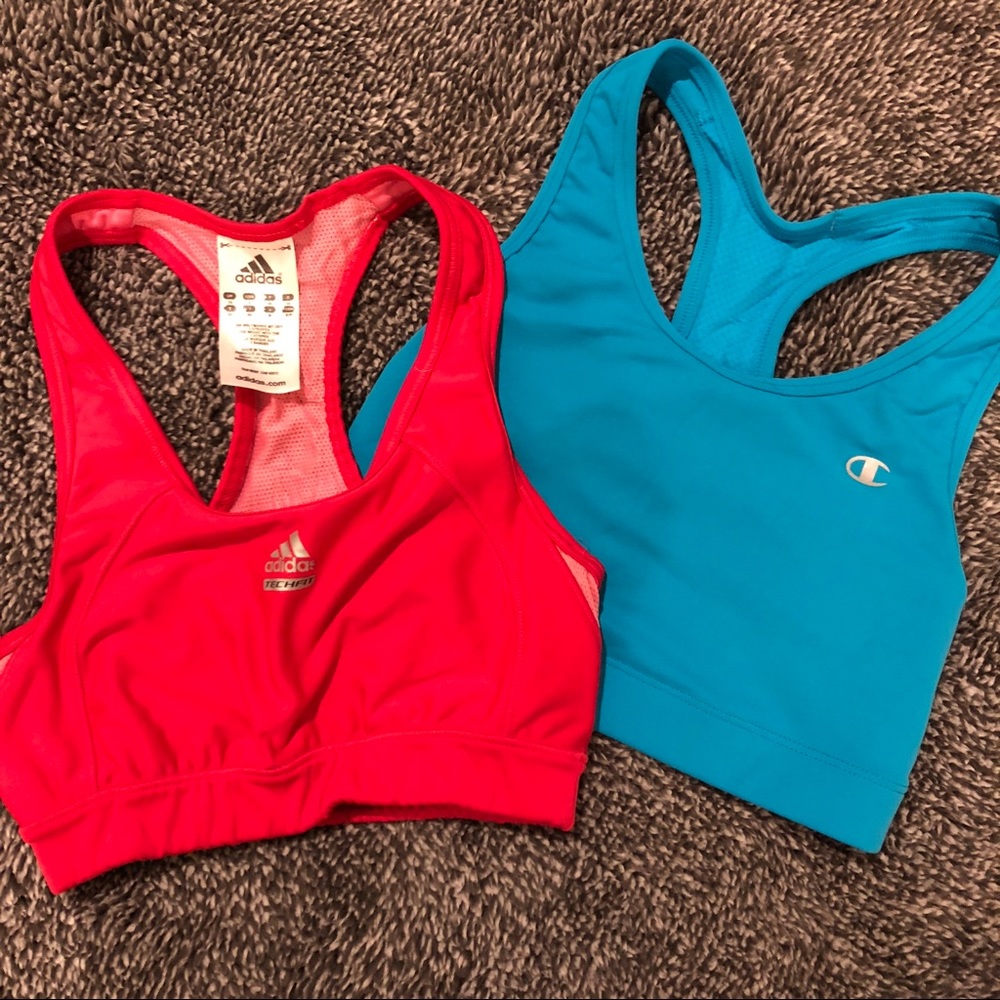 Sports Bras: Adidas & Champion